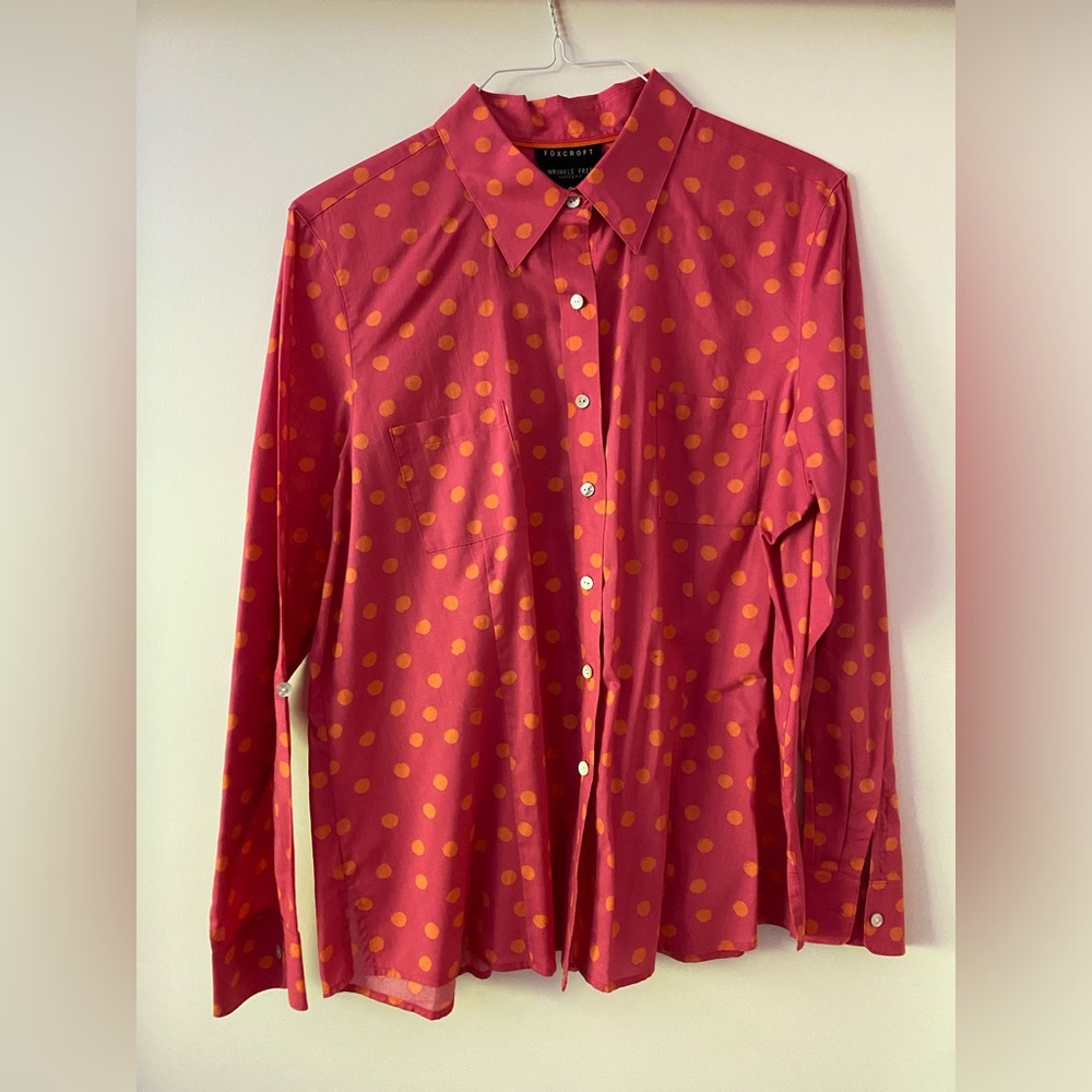 FOXCROFT Button Up Shirt